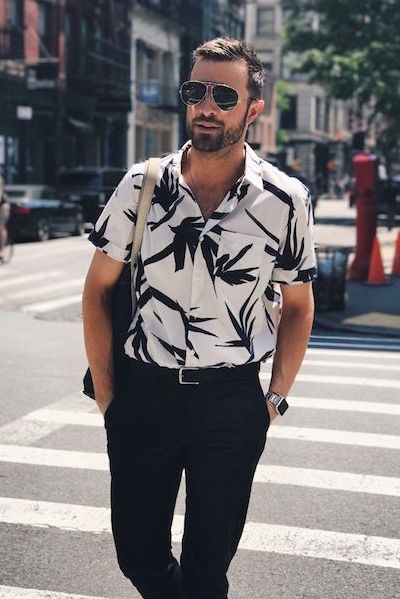 10 Reasons Why Every Guy Needs a Printed Camp-Collar Shirt This Spring