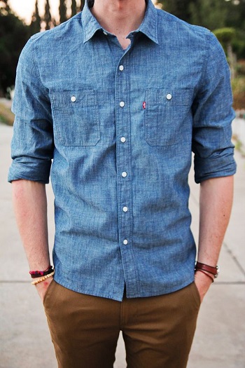 How to Wear a Denim Shirt (And Not Look Like Your Dad) - MR KOACHMAN