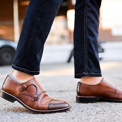 Monk strap cheap with jeans